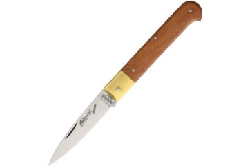 Image of Antonini Caltagirone Pocket Knife Folding Knife,3.375in,AISI 420 Steel,Standard Edge,Satin,Brown,Kotib Wood Handle ANT91720