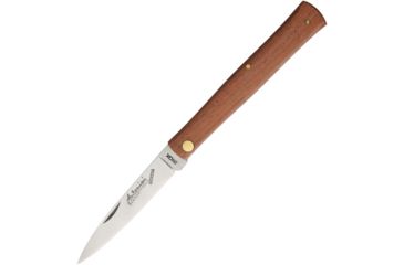 Image of Antonini Siciliano Pocket Knife Folding Knife,3.25in,AISI 420 Steel,Standard Edge,Satin,Brown,Kotib Wood Handle ANT90719L
