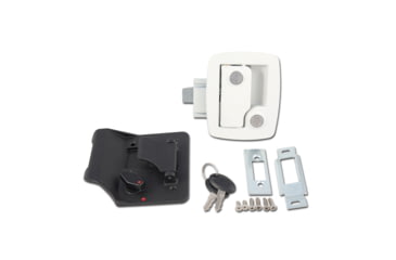Image of AP Products Bauer RV Entry Door Lock, White, 013-534