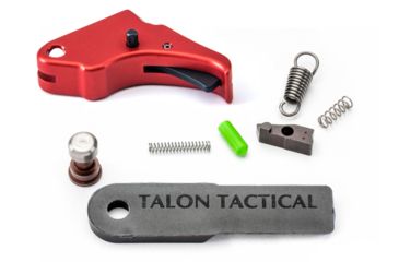 Image of Apex Tactical Specialties Action Enhancement Red Trigger and Duty/Carry Kit for the M and P Shield, 100-056