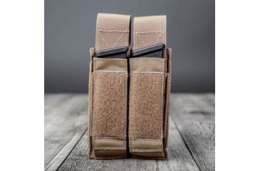 Image of AR500 Armor Multi-Caliber Pistol Magazine Pouch, MCPMP, Coyote PISTOLCY