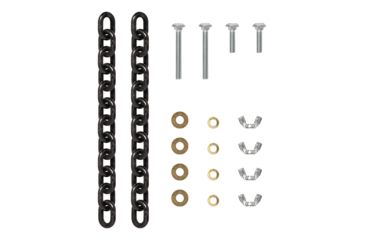 Image of AR500 Armor Target Chain Hardware Kit, Steel, Black, 9515