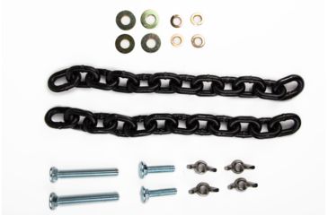 Image of AR500 Armor Target Chain Hardware Kit, Steel, Black CHAINKIT