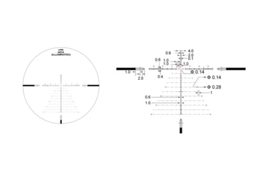 Image of Arken Optics EPL4-4161VPR 4-16x44mm 30mm Tube Rifle Scope, First Focal Plane, VPR Reticle, MOA, EPL4-4161VPR