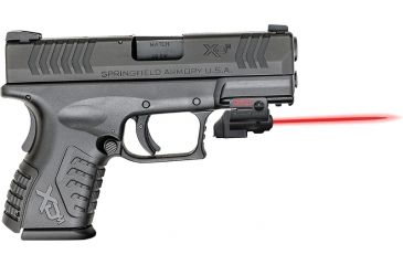 Image of ArmaLaser GTO/FLX Finger Touch Red Laser Sight for Springfield XDM 3.8in, Black, GTO/FLX11