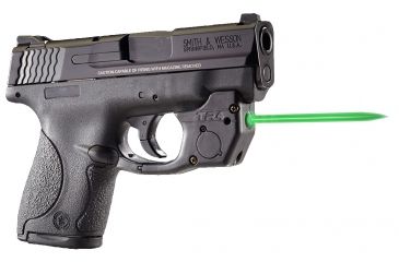 Image of ARMALASER TR4 Green Laser for S&amp;W Shield, Black TR4G