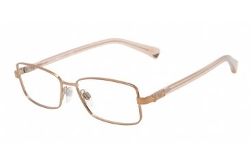 Image of Armani EA1004 Progressive Prescription Eyeglasses 3011-52 - Bronze Frame