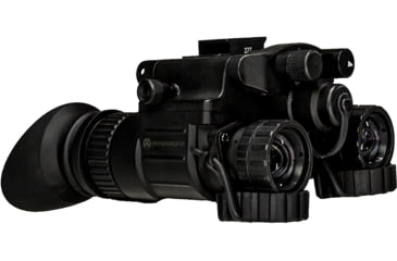 Image of Armasight Compact Dual Tube 51 degree FOV Night Vision Goggle/Binocular, Gen 3, Ghost White Phosphor, Black, 2.8 x 4.6 x 4.4, NSGNYX15M5G9DA1