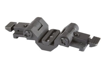 Image of Armasight Dual Bridge 197 w/Individual Side Flip-Up Mechanism, Spark, Black, Small ANHM000197