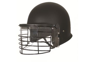 Image of Armor Express Riot Faceshield DK6 Field Mount, Black, Short, 0.5Ib, HELFSDK6FMS
