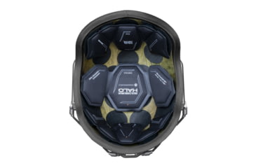 Image of ArmorSource Aire EX Rifle Resistant High Protection Fully Loaded Assault Helmet, High Cut, Black, Small, 600SHCBKSU3LR3KV2