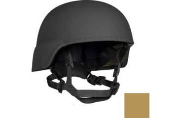 Image of ArmorSource Aire LE Full Cut Ultra Lightweight Law Enforcement Level IIIA Tactical Helmet, Coyote Brown, Extra Large, AIRELEXLRCCBS