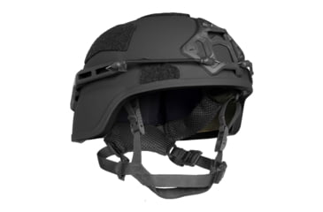 Image of ArmorSource Aire LE Full Cut Ultra Lightweight Law Enforcement Fully Loaded Ballistic Helmet, Black, Small, AIRELESRCBKSU3LR3KV2