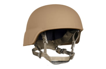 Image of ArmorSource AS-200 Full Cut NIJ IIIA Ballistic Helmet, Coyote Brown, Extra Large, 200XLRCCBS