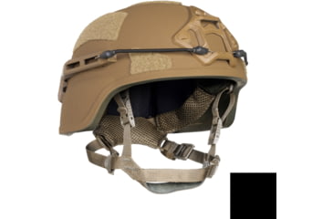 Image of ArmorSource AS-200 Full Cut NIJ IIIA Fully Loaded Tactical Helmet, Black, Extra Large, 200XLRCBKSU3LR3KV2