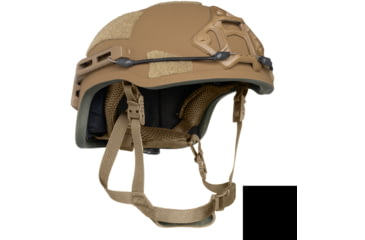 Image of ArmorSource AS-200 High Cut NIJ IIIA Fully Loaded Tactical Helmet, Black, Large, 200LHCBKSU3LR3KV2