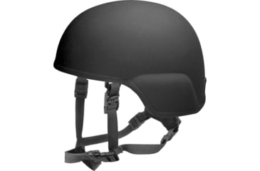 Image of ArmorSource AS-600 Rifle Resistance High Protection Assault Helmet, Black, Large, 600LRC-BLO-BKS-R10P3B