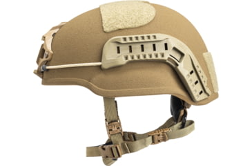 Image of ArmorSource AS-501 Gen II U.S. Army Next Generation Advanced Fully Loaded Regular-Cut Combat Helmet, Small, Coyote Brown, 501G2-RCS-R10P3-R-W3-V-CB
