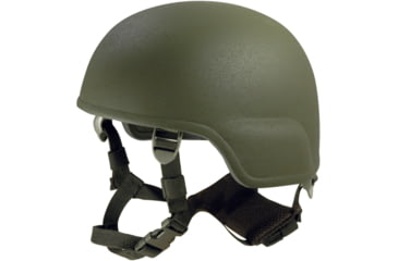 Image of ArmorSource AS-600 Rifle Resistance High Protection Assault Helmet, Foliage Green, Large, 600-RCL-R10P3-FG