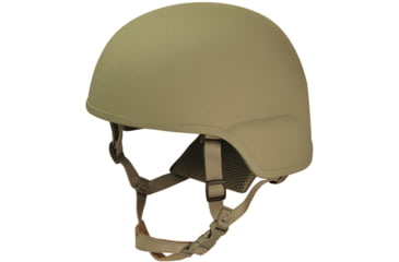 Image of ArmorSource AS-600 Rifle Resistance High Protection Assault Helmet, Coyote Brown, Medium, 600-RCM-R10P3-CB