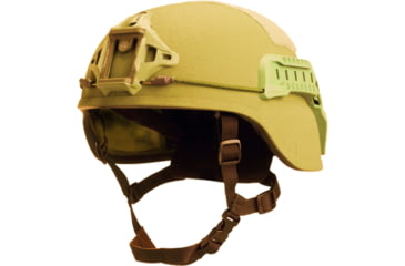 Image of ArmorSource AS-501 Gen2 U.S. Army Advanced Fully Loaded Regular-Cut Combat Helmet, Tan, Extra Large, 501G2-RCXL-R10P3-R-W3-V-TN