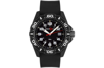 Image of Armourlite Operator Series Tritium Watch, Black/Black/White, 43.5mm, AL1501
