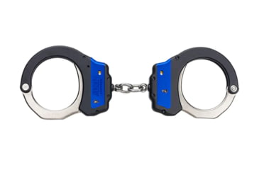 Image of ASP Ultra Plus Handcuffs, Identifier Chain, Steel Bow, Blue, 56062