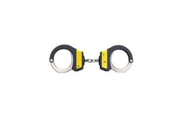 Image of ASP Identifier Chain Ultra Plus Cuffs Steel Bow, Yellow, 56065