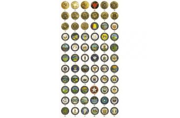 Image of ASP State Seal Logo Band Cap, Gold - Florida 52149