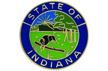 Image of ASP State Seal Logo Cap, Brass - Indiana 54154