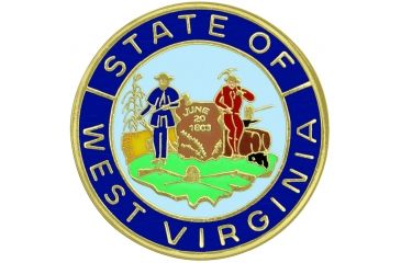 Image of ASP State Seal Logo Cap, Brass - West Virginia 54188