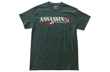 Image of Assassin Bloodtrail T-Shirt - Mens, Charcoal, Extra Large 86138