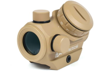 Image of AT3 Tactical 1x23mm Micro Red Dot Reflex Sight, 2 MOA Red Dot, No Riser, Flat Dark Earth, No Riser, RD-50-0-FDE