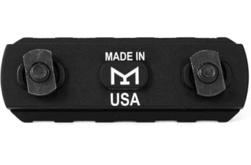 Image of AT3 Tactical M-LOK Rail Section, 5 Slots, Black, 5SRS-MLOK-AT3