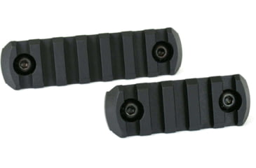 Image of AT3 Tactical M-LOK Rail Section, 5 Slots, Black, 5SRS-MLOK-AT3
