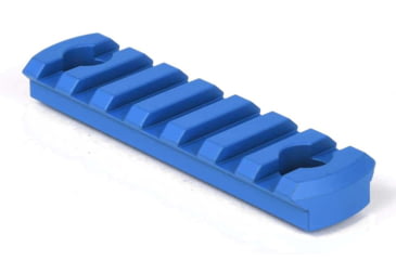Image of AT3 Tactical M-LOK Rail Section, 7 Slots, Blue, 7SRS-MLOK-AT3-BLU