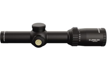 Image of Athlon Optics Argos BTR Gen II Rifle Scope, 1-8x24mm, 30mm Tube, Second Focal Plane, ATSR5 SFP IR MOA Reticle, 6061-T6, Matte, Black, 214072