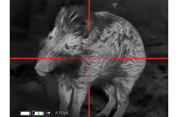 Image of Athlon Optics Cronus ATS PRO 25P-250 3.6-14.4x25mm Thermal Rifle Scope, 50 Hz, 256x192 pixels, Black, 210145