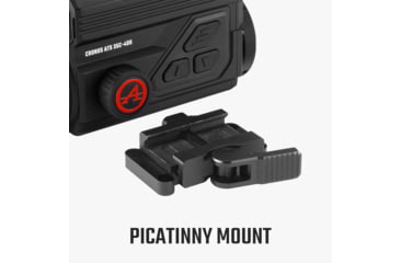 Image of Athlon Optics Cronus ATS Pro 35C-400 9.5x Clip-on Thermal, 400x300, Black, 210140