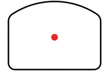 Image of Athlon Optics Midas Flash Opensight 1x22x16mm Reflex Red Dor Sight, 6 MOA, Black, 403072