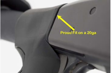 Image of ATI Outdoor Ravenwood Rear Pistol Grip For 12 Gauge Pump Shotgun w/X2 Recoil Reduction, Black, RPG0100