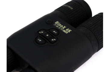 Image of ATN BinoX 4K 4-16x40mm Smart Day/Night Rangefinder Binocular, Matte, Black, DGBNBN4KLRF