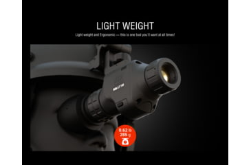 Image of ATN ODIN LT 320 2-4X Compact Thermal Monocular, Black, TIMNODN319X