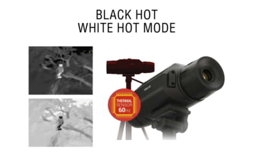 Image of ATN OTS LT 160 4-8x Thermal Viewer, 25mm, 160x120, Black, TIMNOLT148X