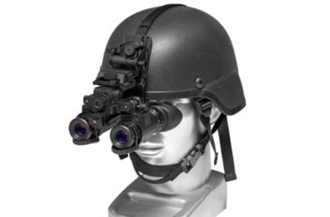 Image of ATN PS31-2 Dual Tube Night Vision Goggle/Binocular BNVD 51 FOV, Gen 2+, 60-64lp/mm - P43 Green Phosphor, Black, NVGOPS3152G