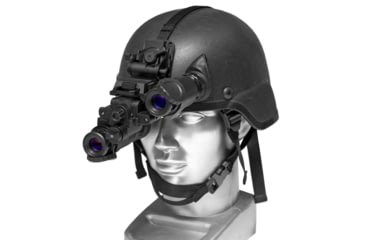 Image of ATN PS31-2 Dual Tube Night Vision Goggle/Binocular BNVD 51 FOV, Gen 2+, 60-64lp/mm - P43 Green Phosphor, Black, NVGOPS3152G