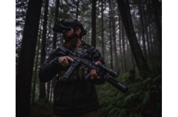 Image of ATN PS31-2 Dual Tube Night Vision Goggle/Binocular BNVD 51 FOV, Gen 2+, 60-64lp/mm - P43 Green Phosphor, Black, NVGOPS3152G