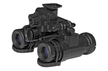 Image of ATN PS31-2 Dual Tube Night Vision Goggle/Binocular BNVD 51 FOV, Gen 2+, 60-64lp/mm - P43 Green Phosphor, Black, NVGOPS3152G