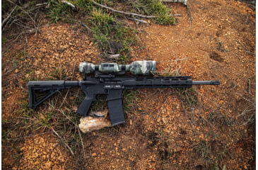 Image of ATN ThOR 4 Thermal Smart HD Rifle Scope, 1-10x19mm, Mossy Oak Elements Terra, TIWST4641AET
