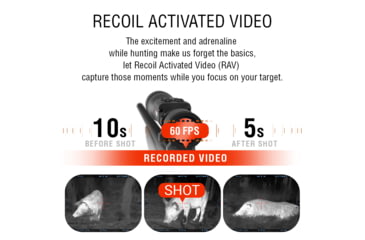 Image of ATN Thor 5 LRF 2-16x 640x480 12 Micron Smart HD Thermal Rifle Scope, 30mm Tube w/ Gen 5 Sensor, Multiple Patterns &amp; Color Options Reticle, Black, TIWST5625LRF